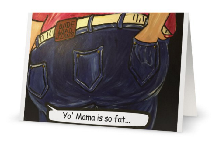 Yo Mama by James Stephens III | Pockets Greeting Card