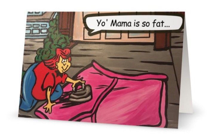 Yo Mama by James Stephens III | Driveway Greeting Card